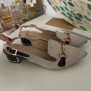 Kitten Heel Slingback small Heel